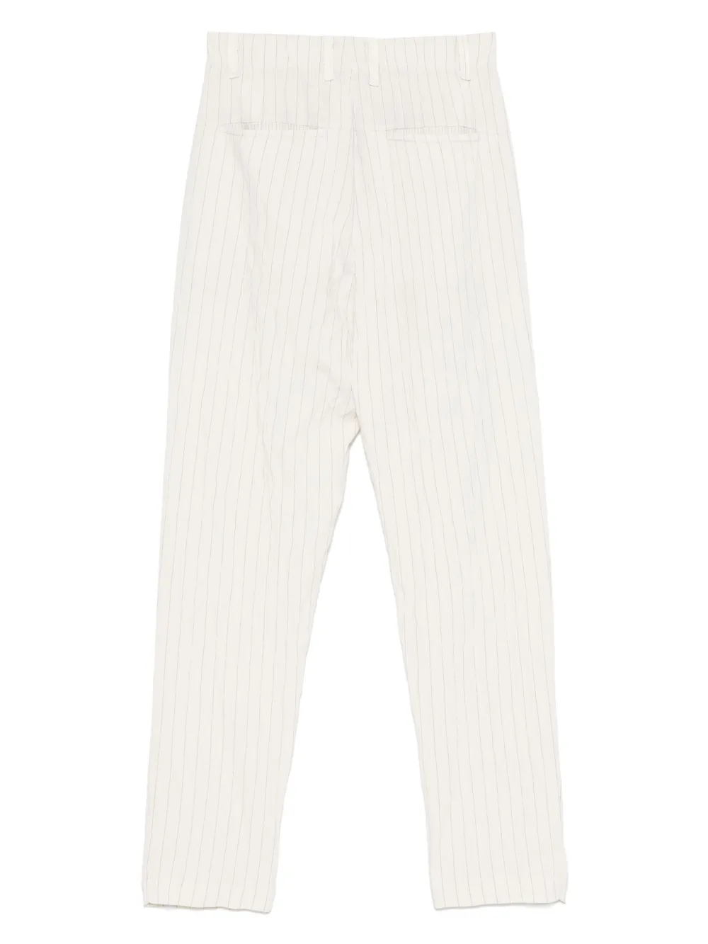 Transit striped straight-leg trousers - Beige