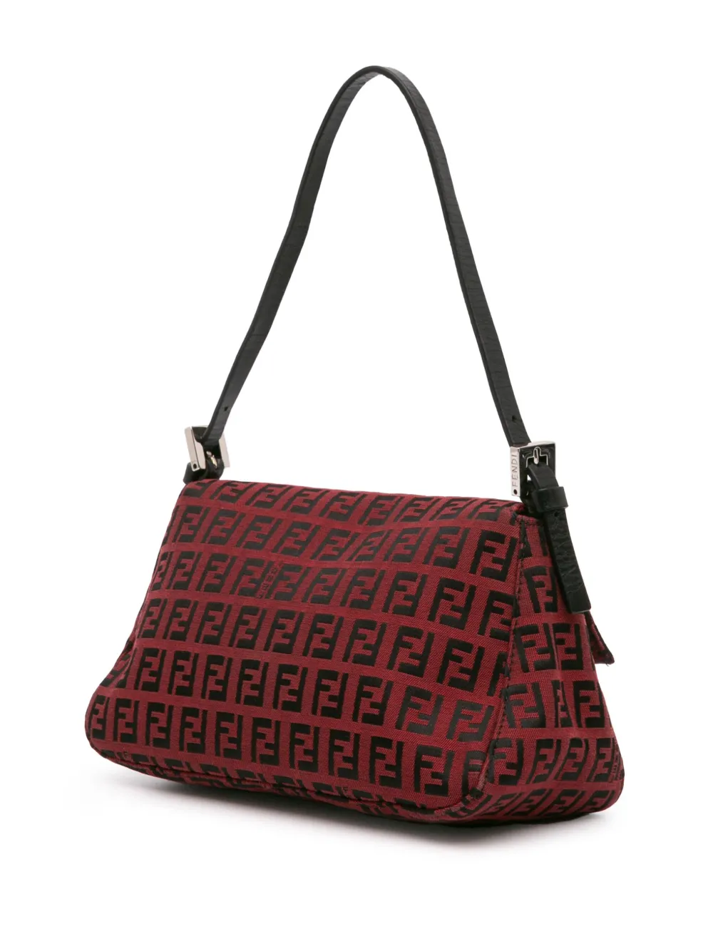 FENDI 2000-2024 MINI ZUCCHINO CANVAS MAMMA FOREVER SHOULDER BAG