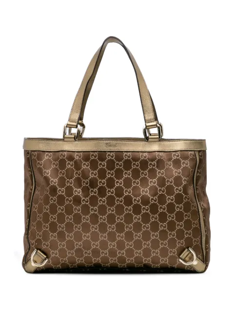 Gucci Pre-Owned tote GG Satin Abbey D Ring 2000-2015
