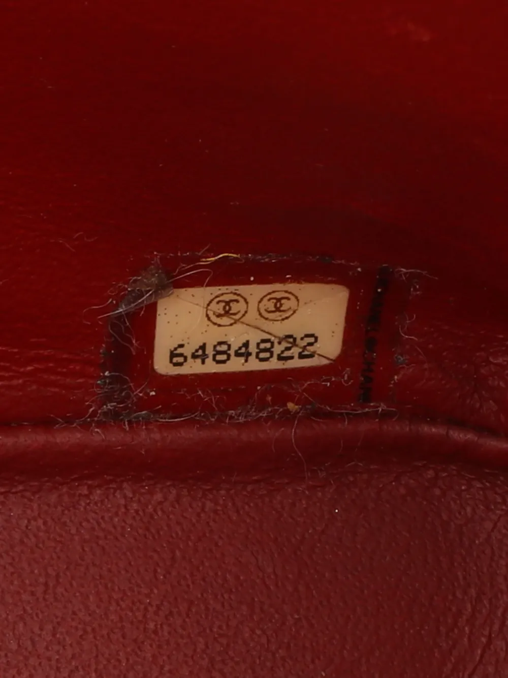 Pre-owned Chanel 2000-2002 Medium Cc Perforated Calfskin Single Flap Shoulder Bag In Brown