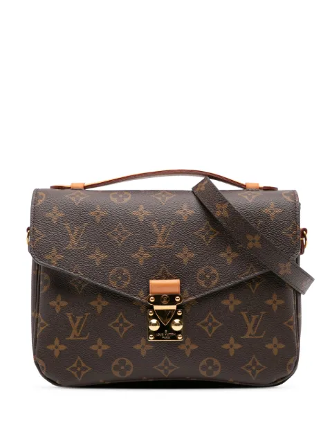 Louis Vuitton Pre-Owned 2021-2024 Monogram Pochette Metis satchel