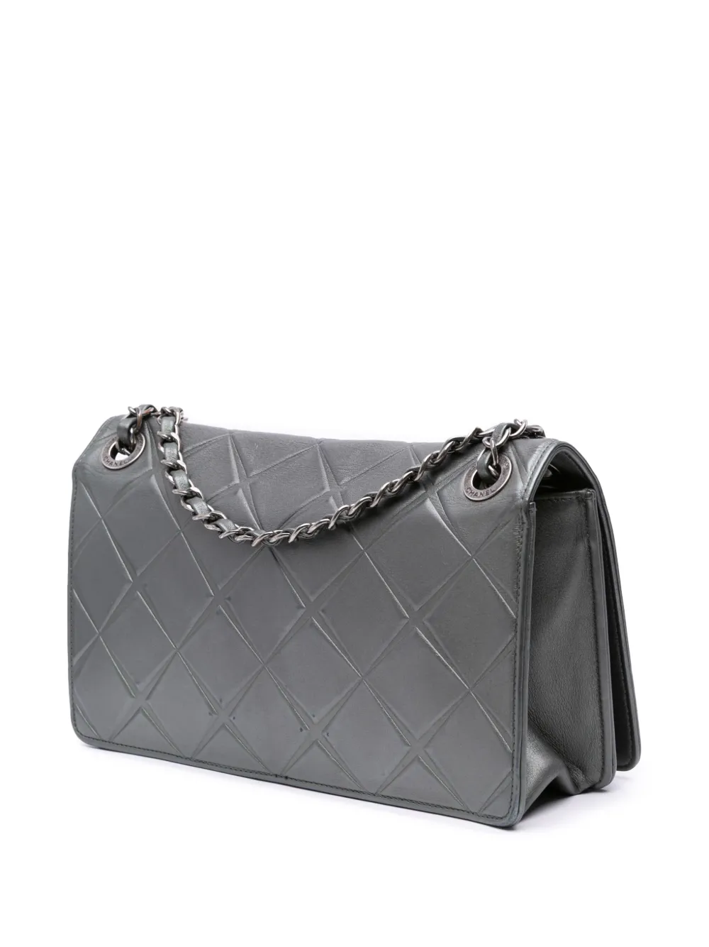 CHANEL Pre-Owned 2016-2017 Medium Embossed Calfskin Propeller Flap shoulder bag | Pre-Owned | Image 2