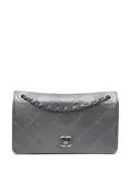 CHANEL Pre-Owned 2016-2017 Medium Embossed Calfskin Propeller Flap shoulder bag - Grey