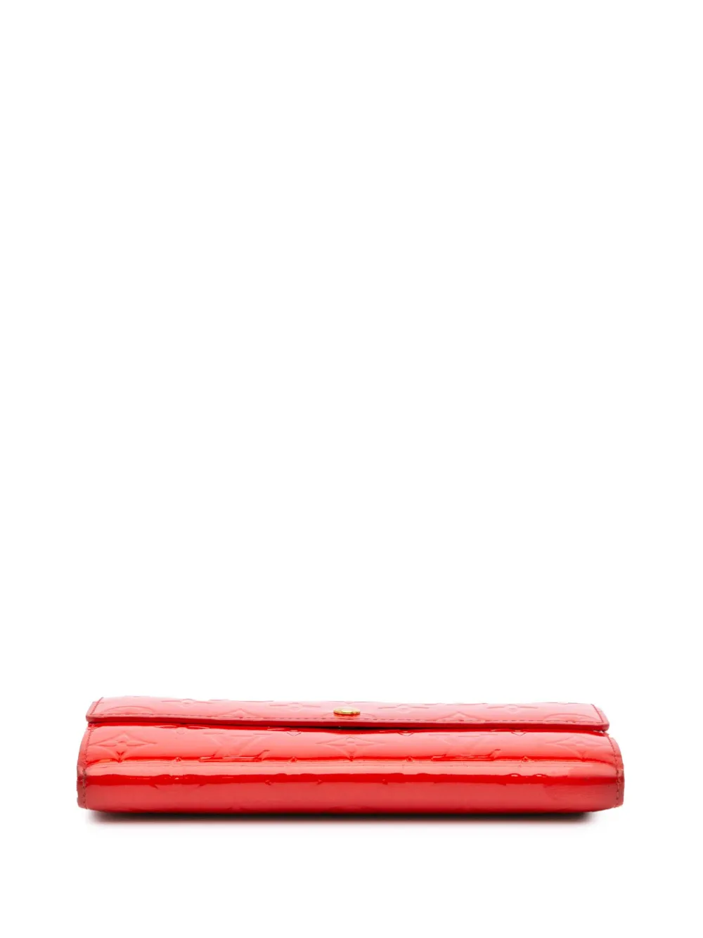 Pre-owned Louis Vuitton 2005 Monogram Vernis Sarah Wallet Long Wallets