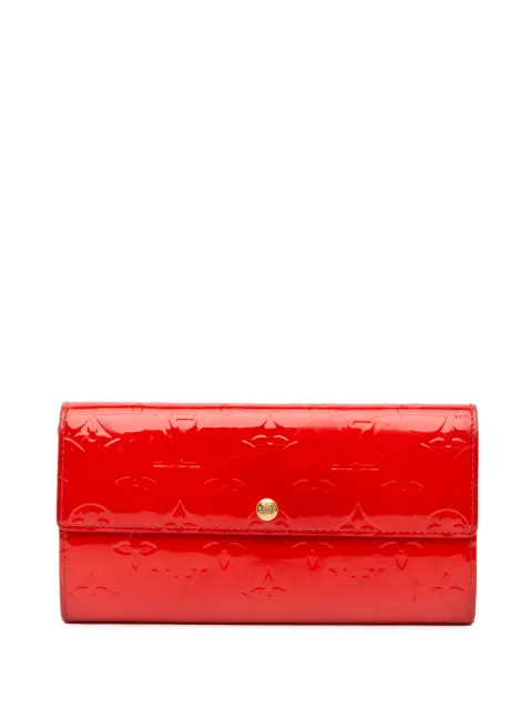 Louis Vuitton Pre-Owned 2005 Monogram Vernis Sarah Wallet long wallets