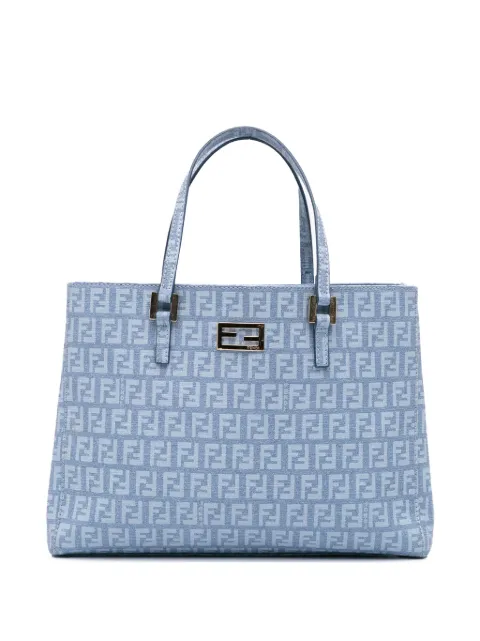 Fendi Pre-Owned 2000-2010 kleine Zucchino Tote Bag aus beschichtetem Canvas