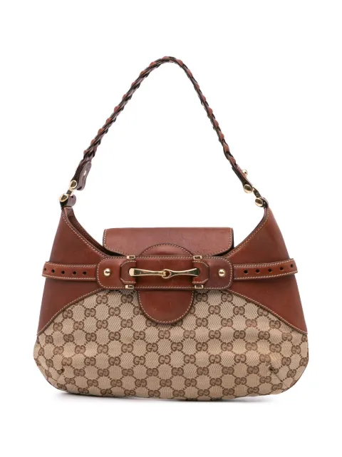 Gucci Pre-Owned 2000-2015 GG Canvas Horsebit hobo bag