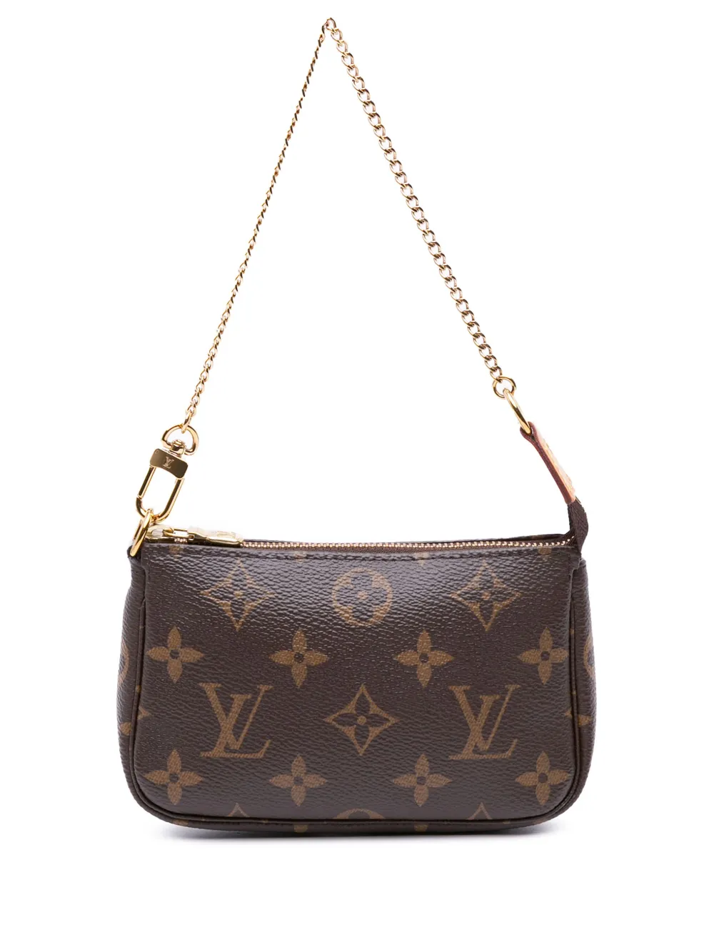 Louis Vuitton Pre-Owned 2020 Monogram Mini Pochette Accessoires handbag | Brown | Image 1