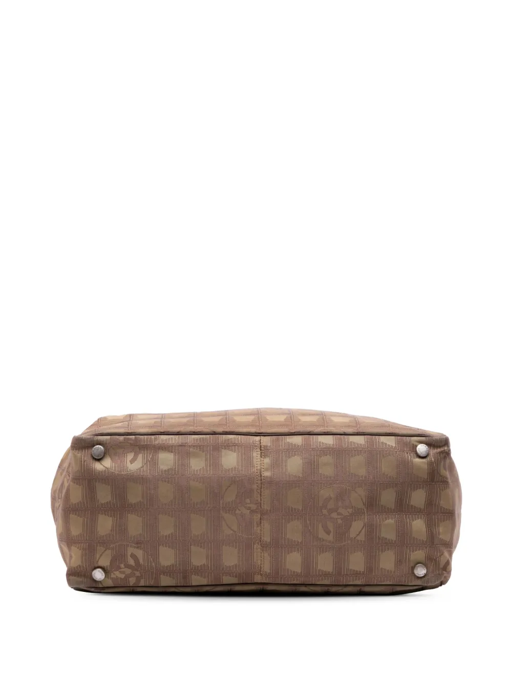 Pre-owned Chanel 2002-2003 New Travel Line Nylon Tote Bag