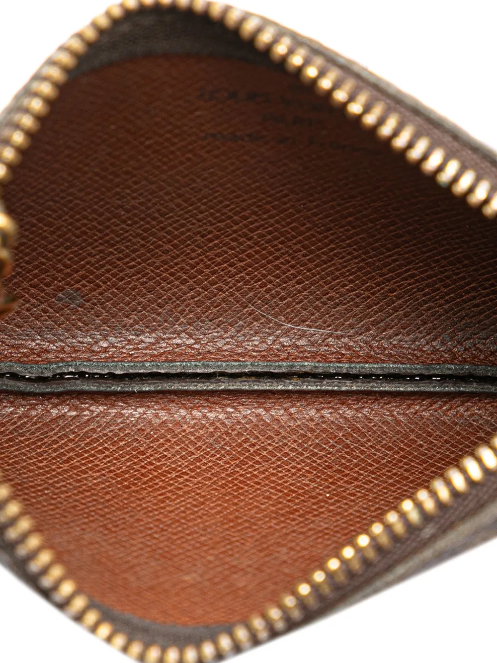 Pre-owned Louis Vuitton 1993 Monogram Key Pouch Coin Pouch