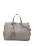 Saint Laurent Pre-Owned 2017 Medium Calfskin Amber Tote satchel - Grey