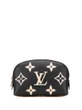 Louis Vuitton Pre-Owned 2021-2024 Bicolor Monogram Empreinte Giant Cosmetic pouch - Black