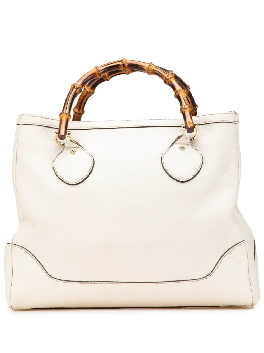 Gucci Pre-Owned 2000-2015 Medium Leather Bamboo Diana tote bag | Brown | Image 1