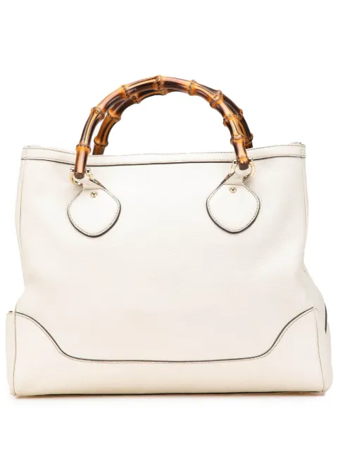 Gucci Pre-Owned 2000-2015 Medium Leather Bamboo Diana tote bag