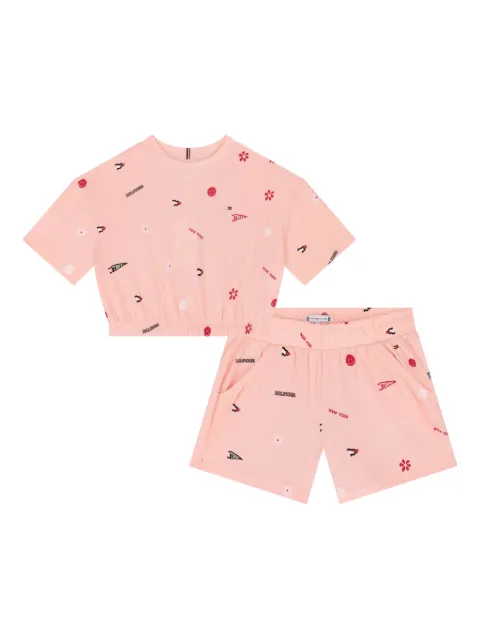 Tommy Hilfiger Junior set de estampado gráfico