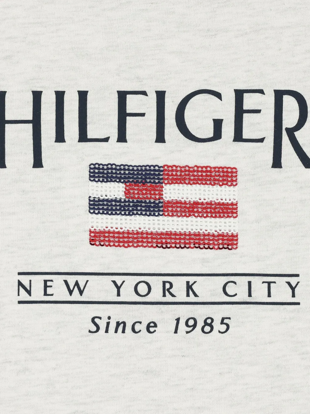TOMMY HILFIGER JUNIOR LOGO-PRINT T-SHIRT DRESS