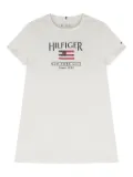 Tommy Hilfiger Junior logo-print T-shirt dress - Grey