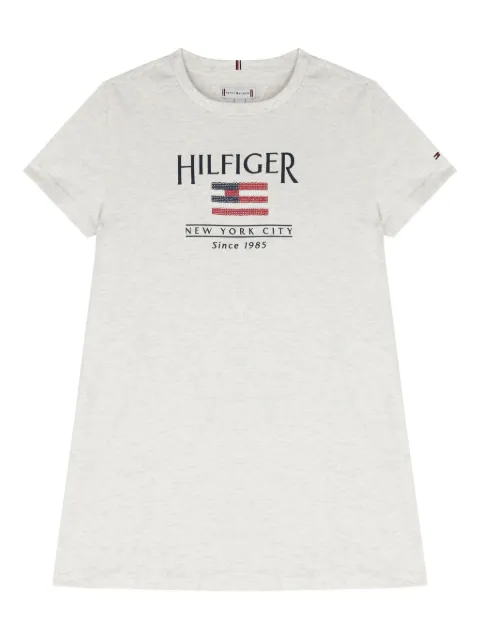 Tommy Hilfiger Junior logo-print T-shirt dress
