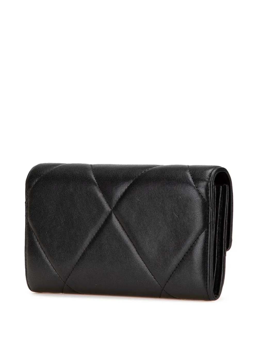 CHANEL Pre-Owned 2019 Lambskin 19 Flap Wallet long wallets | Image 2