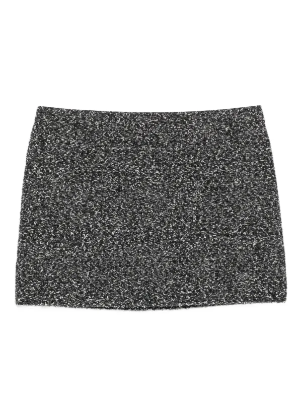 Sportmax Anemone Mini Skirt in Black