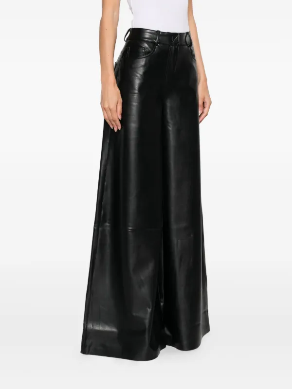 Norma Kamali wide-leg Trousers | Black | FARFETCH