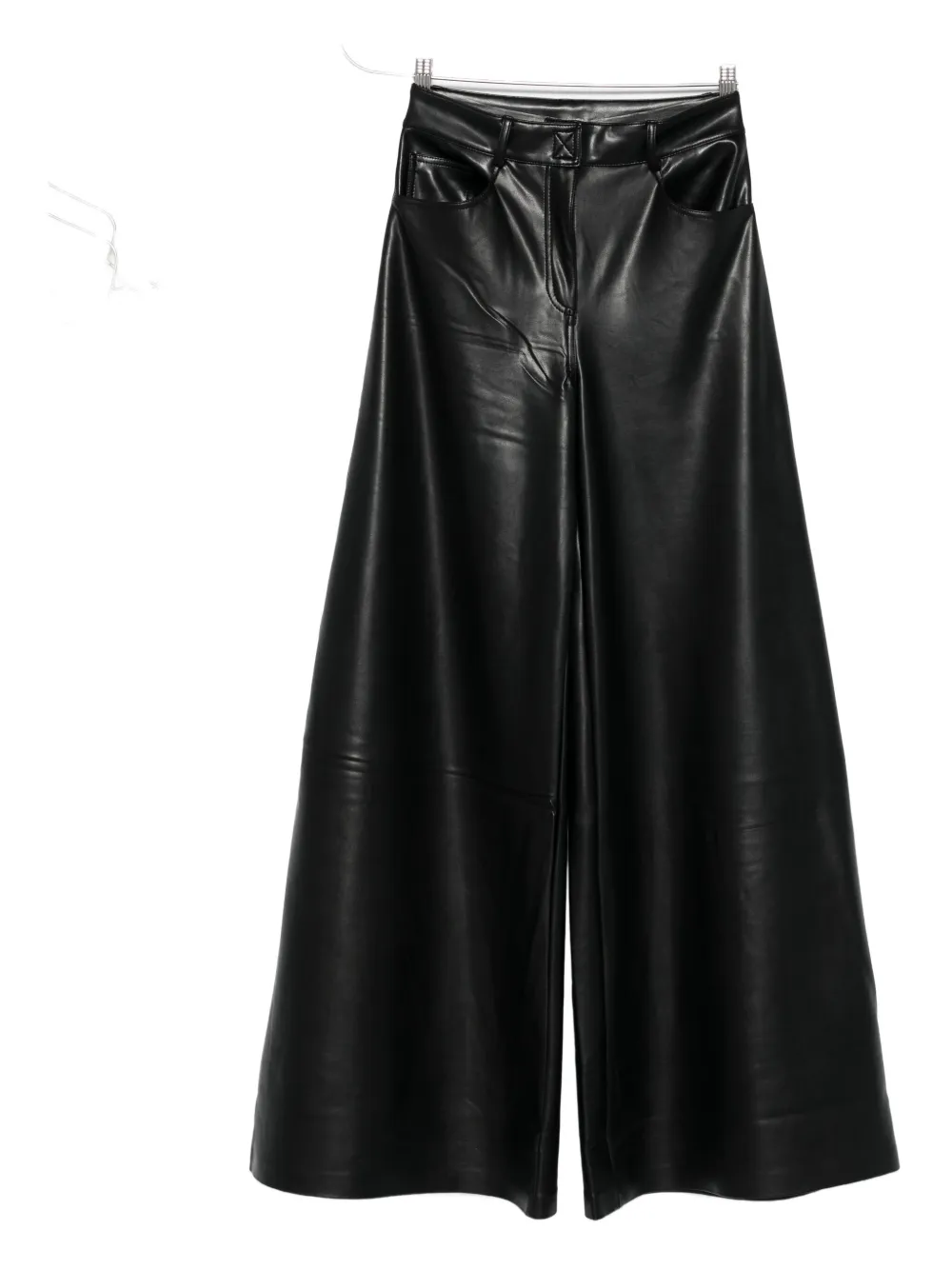 Norma Kamali wide-leg trousers Zwart