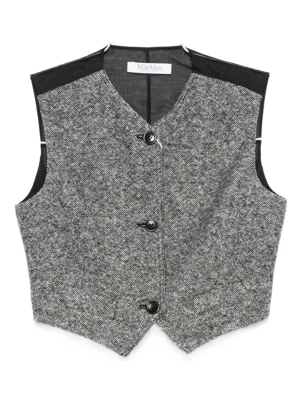 Max Mara Beato waistcoat | Grey | Image 1