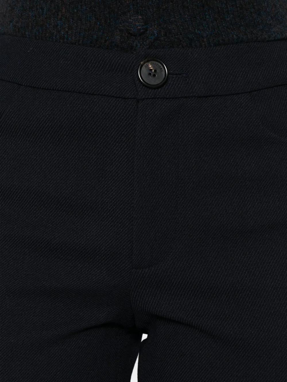 Shushu-tong Capri Cropped Trousers In Blue