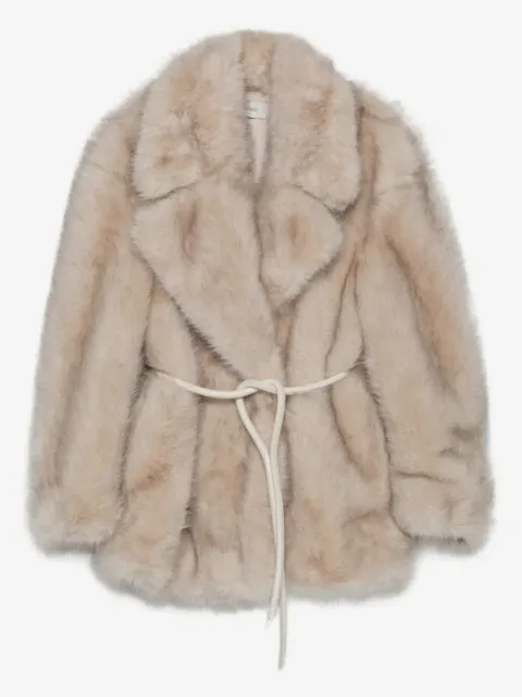 Sportmax Rosaria faux-fur coat