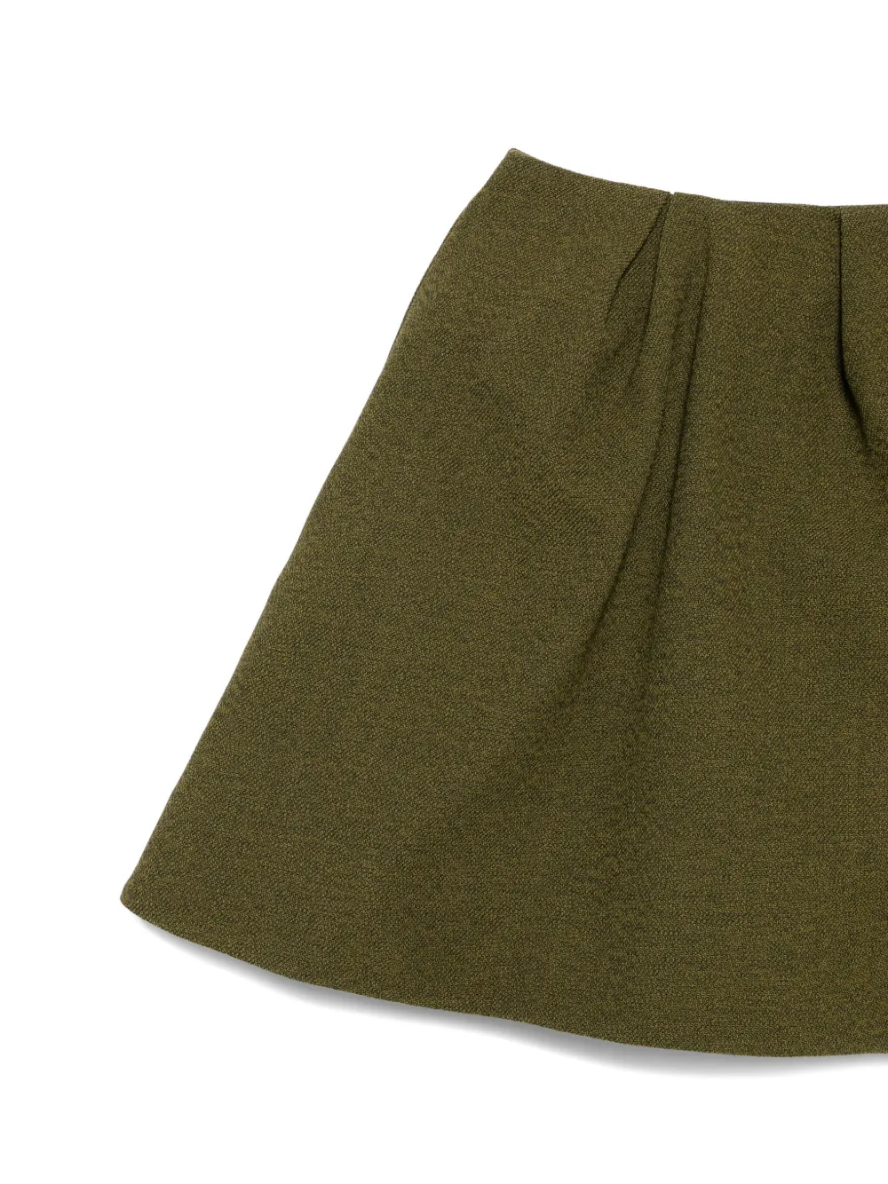 Shushu-tong Aline A-line Mini Skirt In Green