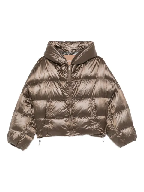 Max Mara Spaceca quilted hooded jacket