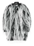 Sportmax Adesso faux fur coat - Black