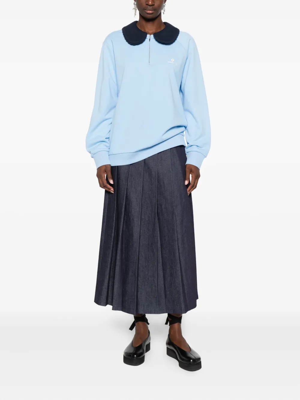 SHUSHU/TONG cotton sweatshirt | Sweaters | Image 2