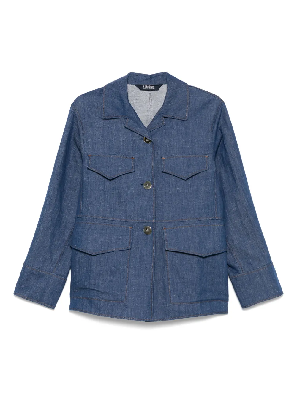 'S Max Mara Ginny twill jacket | Blue | Image 1
