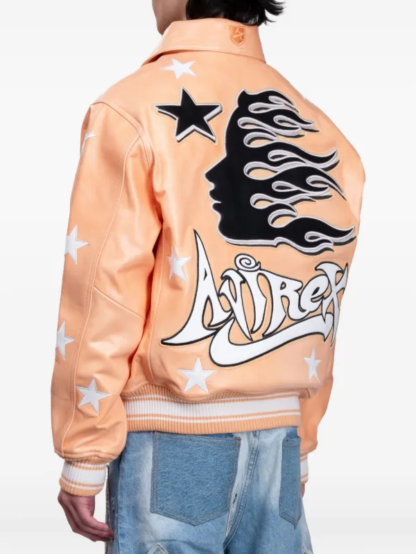 HELLSTAR Avirex All Star Jacket | Orange | FARFETCH