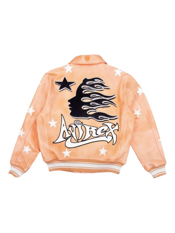 HELLSTAR Avirex All Star ジャケット | オレンジ | FARFETCH JP