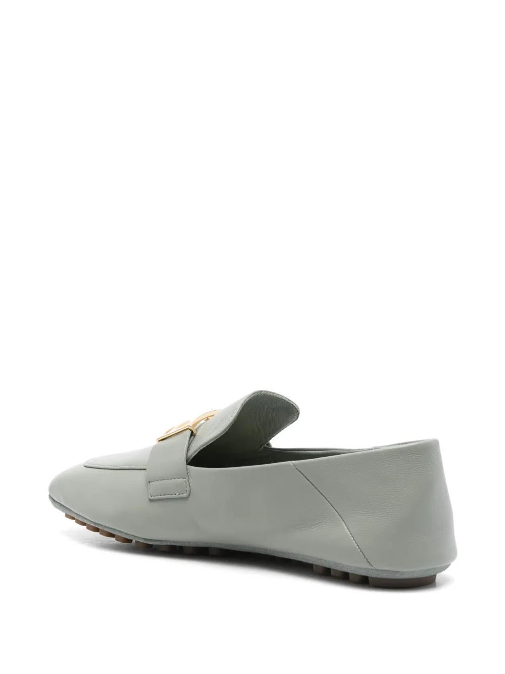FENDI Baguette loafers Grey