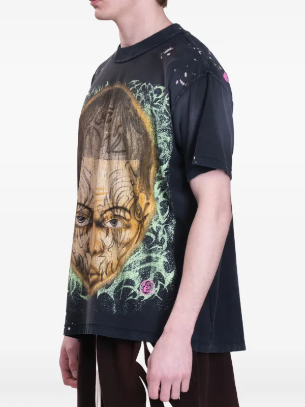 トップス Hellstar New Testament T-Shirt Hellstar New Testament T-Shirt Black Men's - FW24 - US