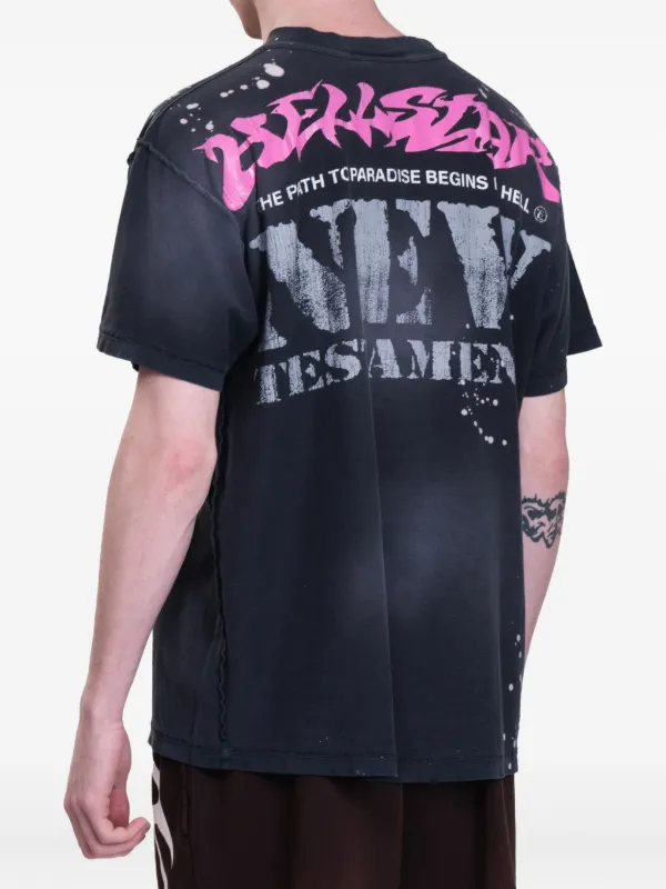 HELLSTAR New Testament T-shirt | Black | FARFETCH