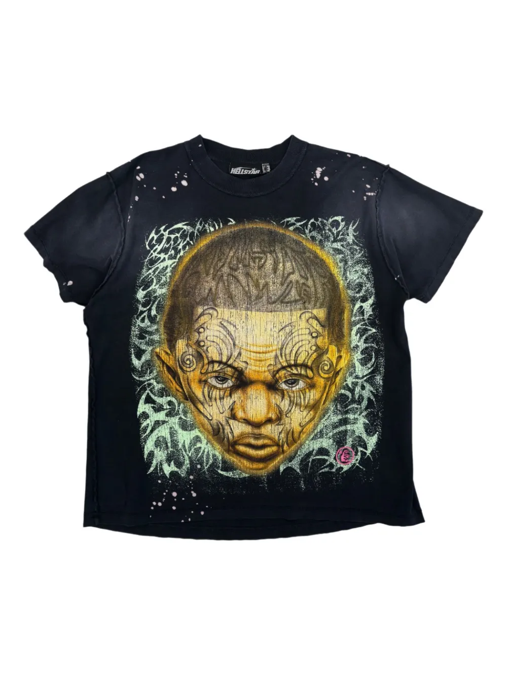HELLSTAR playera New Testament | negro | Image 1