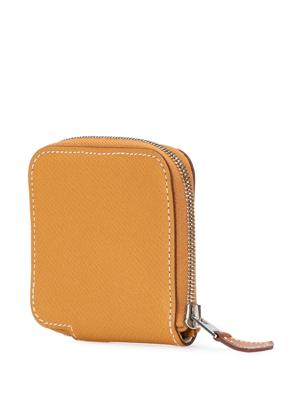 Hermès Pre-Owned monedero In Change mini de piel Epsom y seda 2020 | Image 2