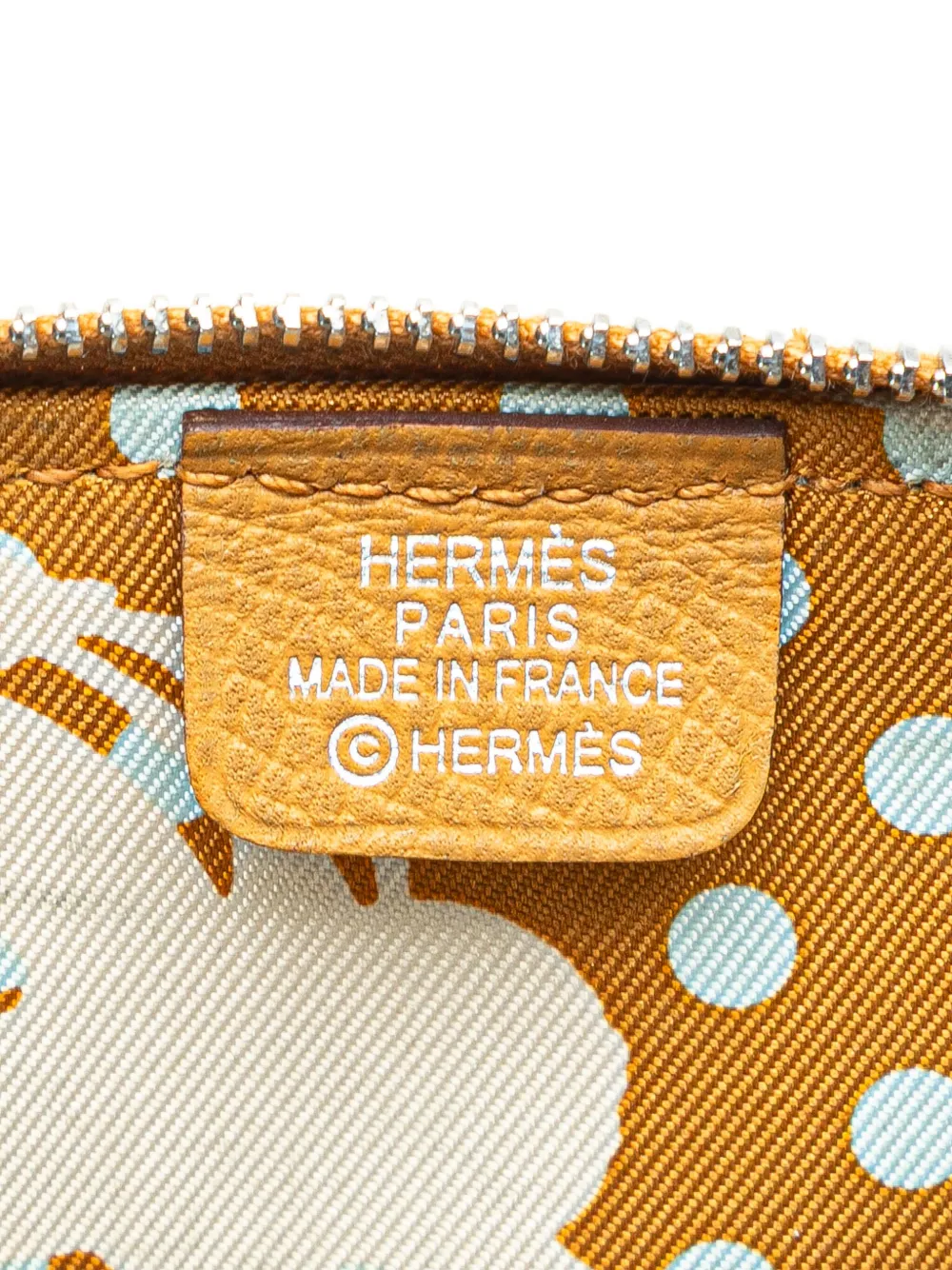 Pre-owned Hermes 2020 Mini Epsom Silk In Change Purse Coin Pouch