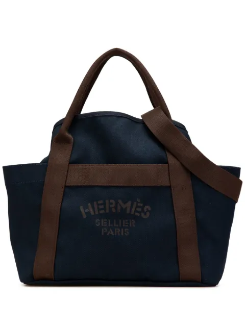 Hermès Pre-Owned 2017 Toile Sac de Pansage Grooming Bag satchel