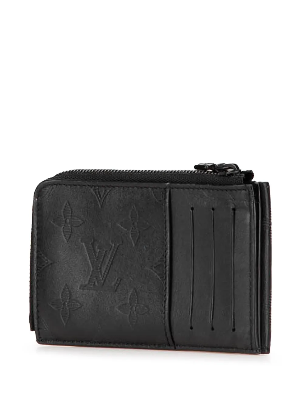 Pre-owned Louis Vuitton 2007-2024 Monogram Shadow Hybrid Wallet Small Wallets
