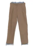 BETTTER two-tone trousers - Brown