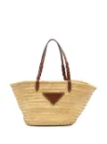 Prada Pre-Owned 2013-2024 Large Palmitto Vitello Basket tote bag - Brown