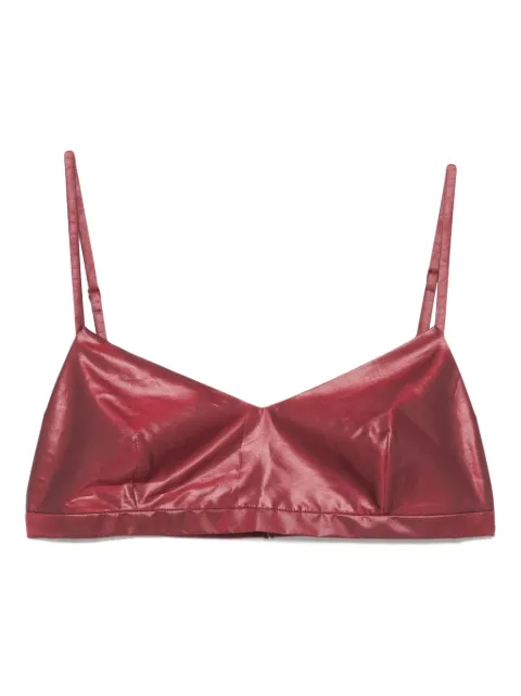 Carven silk-blend bra