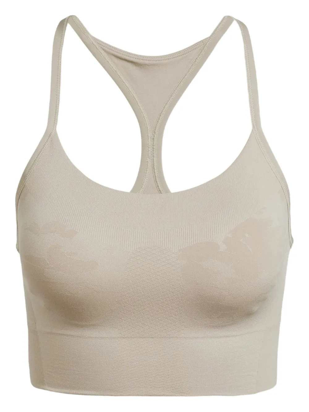 adidas by Stella McCartney camouflage sports bra | Neutrals | Image 1