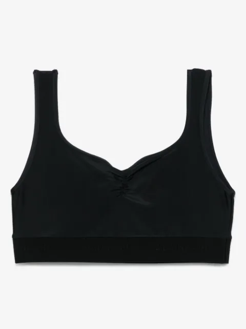 ALAINPAUL gathered-detailing bra