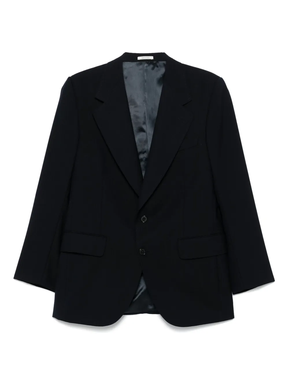 Husbands  blazer à design texturé | bleu | Image 1